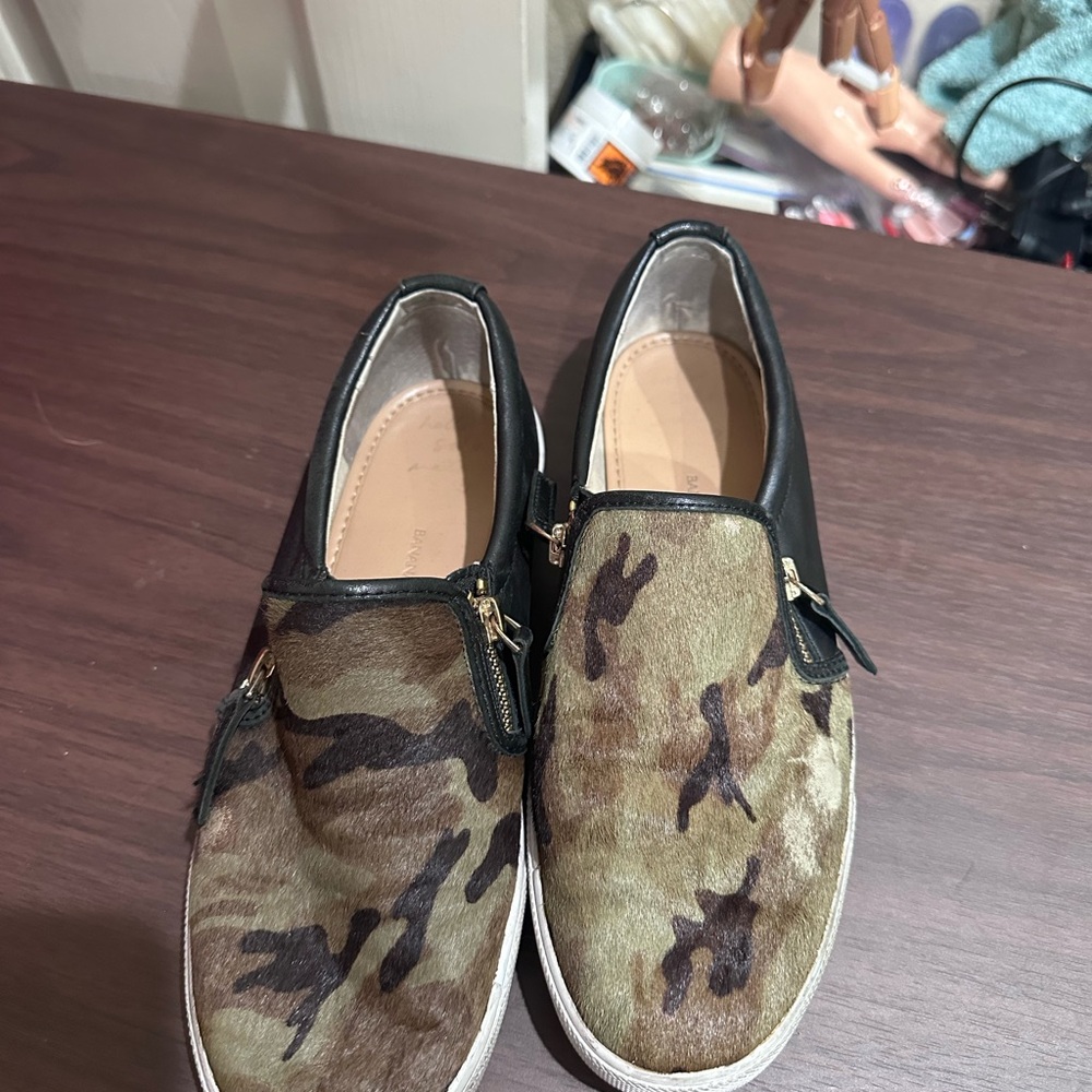 Camouflage Slip-On Men's Shoes